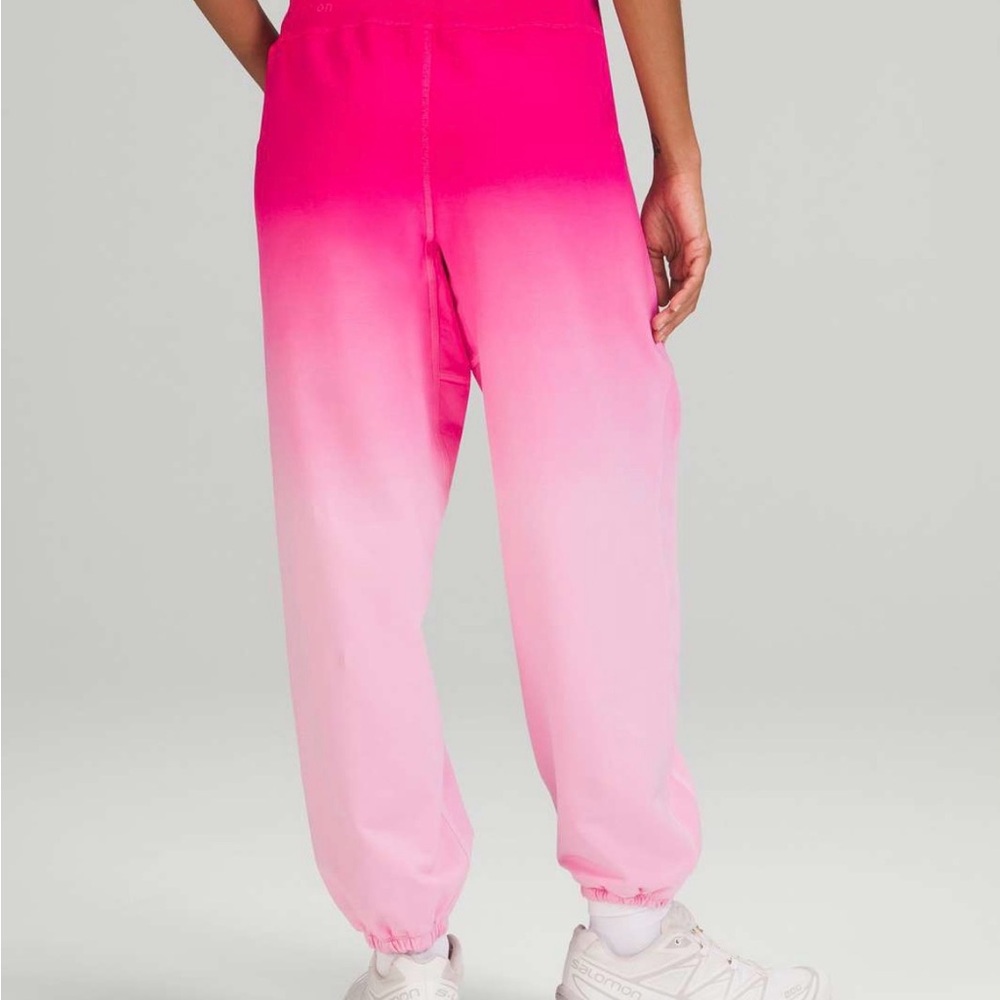NWT Pink Ombre Jogger Pants (LA Super-High Rise Jogger) Lululemon size 8